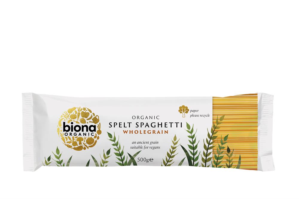 Biona Organic Wholemeal Spelt Spaghetti 500g