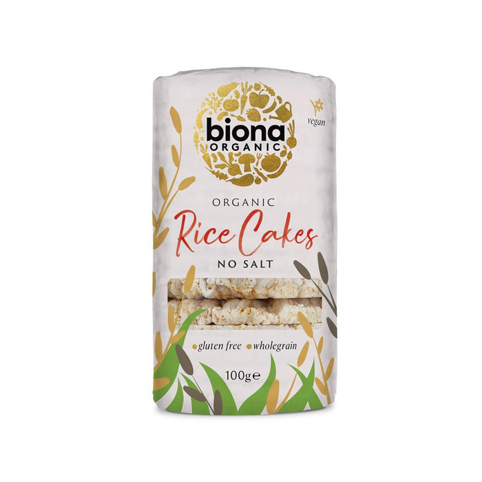 Biona Organic  No Salt Rice Cakes 100g