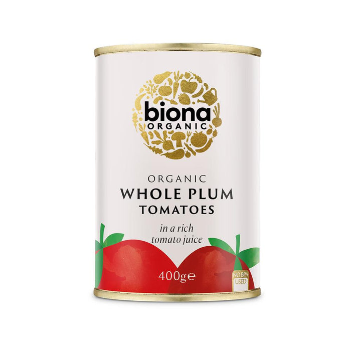 Biona Organic Peeled Tomatoes 400g