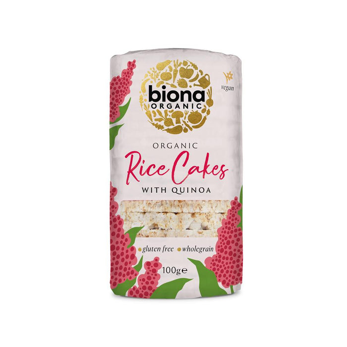 Biona Organic Rice Cakes with Quinoa 100g