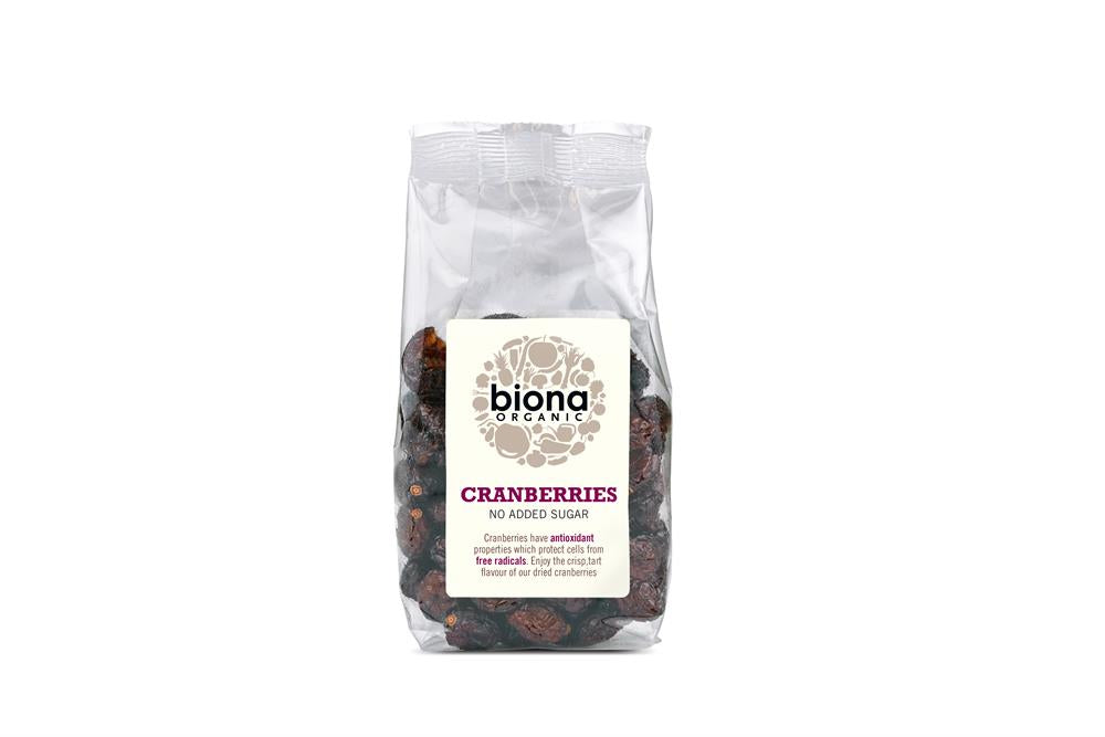 Biona Organic Cranberries 100g