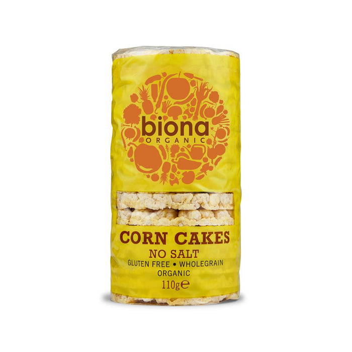 Biona Organic No Salt Corn Cakes 110g