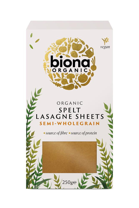 Biona Organic Spelt Lasagne 250g