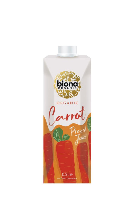 Biona Organic Carrot Juice 500ml