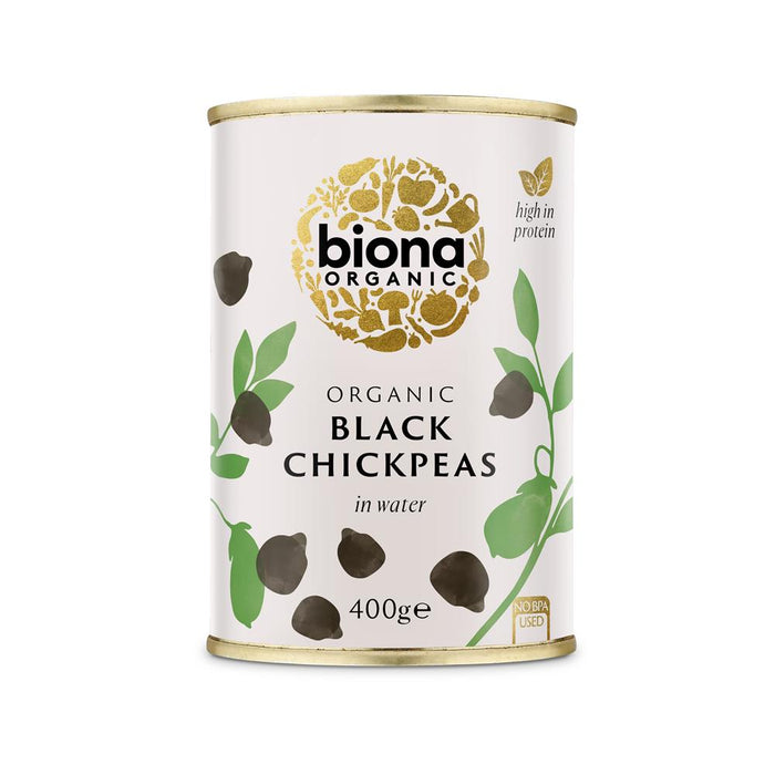 Biona Black Chickpeas Organic 400g