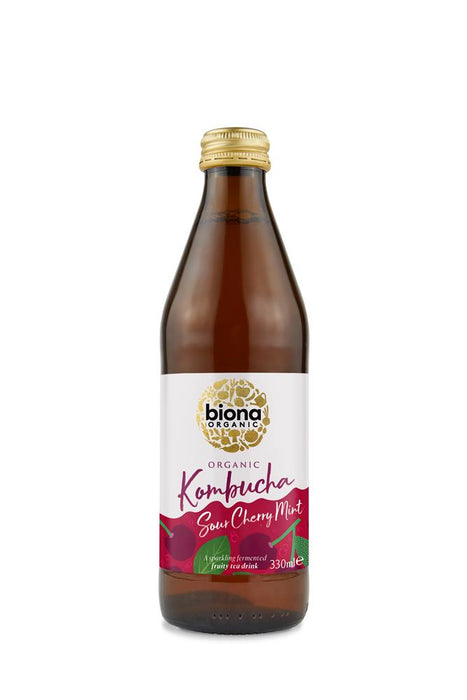 Biona Organic Kombucha Cherry Mint 330ml