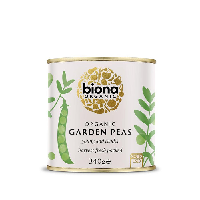Biona Garden Peas Organic 340g