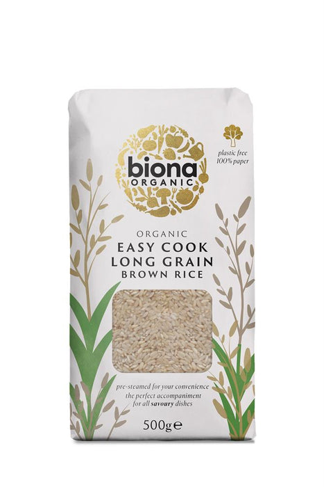 Biona Organic Long Grain Brown Rice 500g