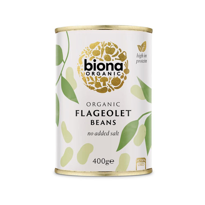 Biona Flageolet Beans 400g