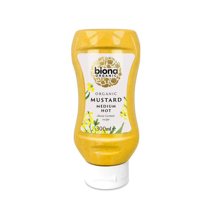 Biona Organic Medium Mustard 300ml