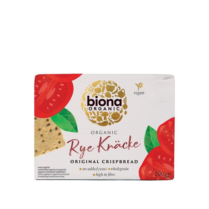 Biona Organic Rye Crispbread 200g