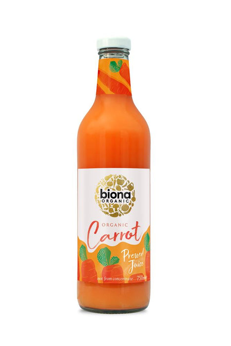 Biona Organic Carrot Juice - Pressed 750ml