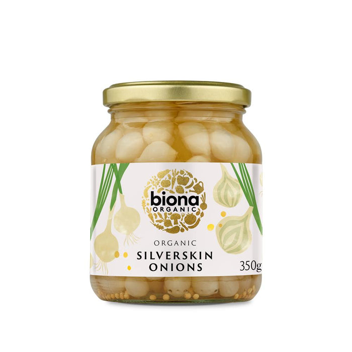 Biona Organic Silverskin Onion 350g