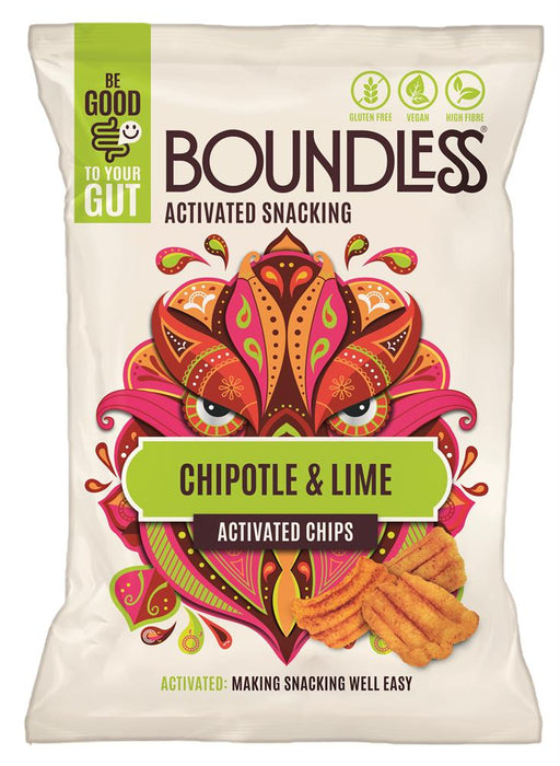 Boundless Activated Snacking Chipotle & Lime Chips 80g