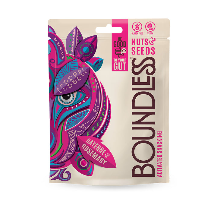 Boundless Activated Snacking Cayenne & Rosemary 90g