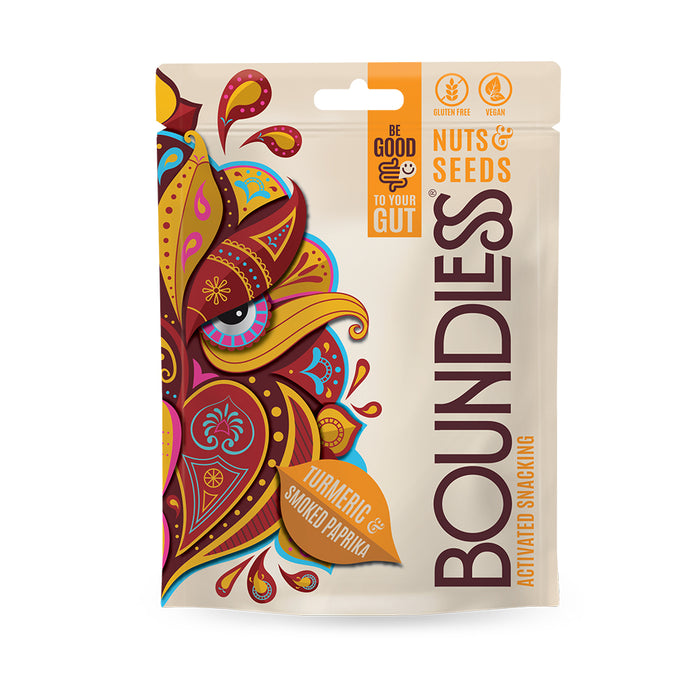 Boundless Activated Snacking Turmeric & Smoked Paprika 90g