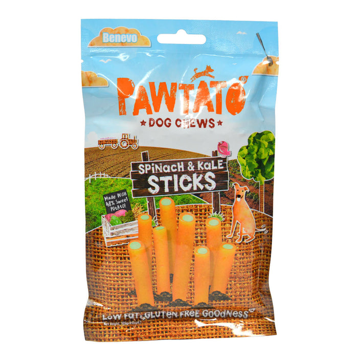 Benevo Pawtato Spinach & Kale Sticks 120g