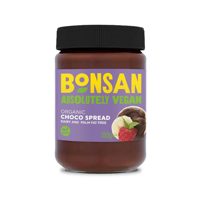 Bonsan Org Plain Choco Spread 350g