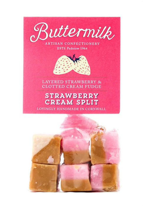 Buttermilk Strawberry & Cream Fudge 175g