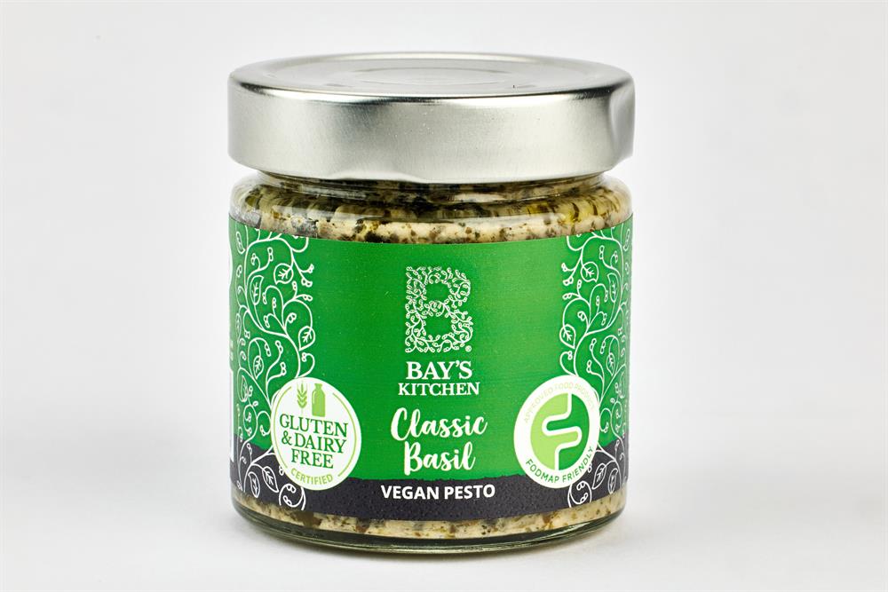 Bays Kitchen Classic Basil Vegan Pesto 190g