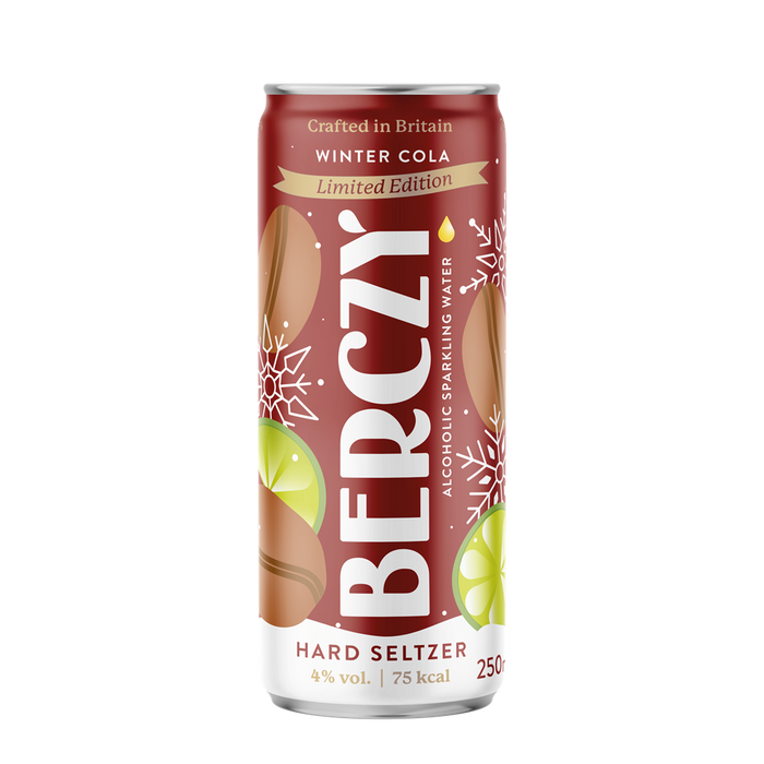Berczy Winter Cola Hard Seltzer 4 x 250ml