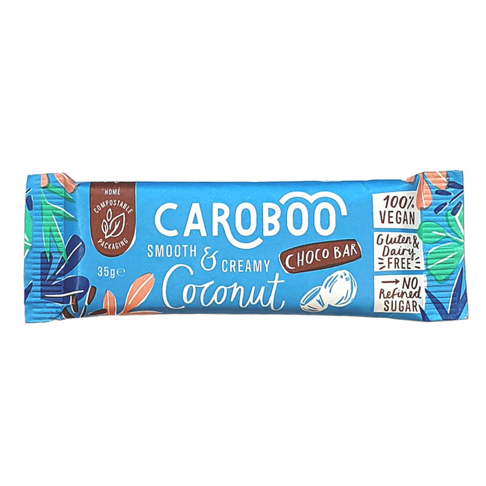 Caroboo Creamy Coconut Bar 35g