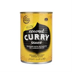 The Coconut Company Yellow Coconut Curry Sauce 400ml