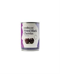 Cooks and Co Pitted Black Cherries in Syrup 425g