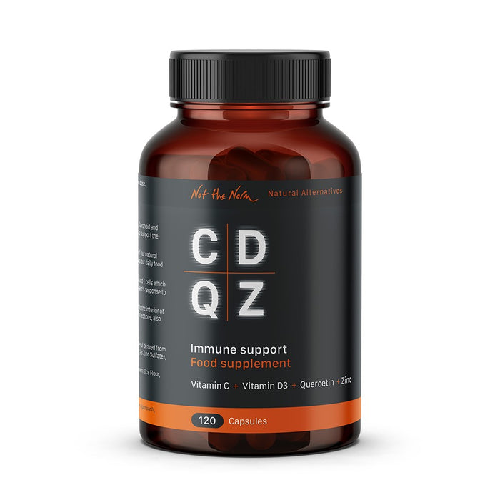 Not The Norm CDQZ Quercetin Zinc Vitamin C & D 120 Capsules