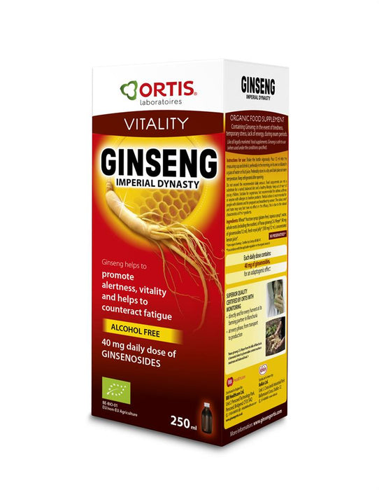 Ortis Organic Ginseng 250ml
