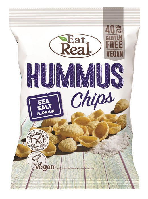 Eat Real Eat Real Hummus Chips Sea Salt 135g