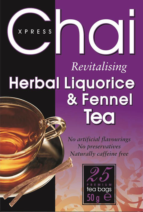 Chai Xpress Herbal Liquorice & Fennel Tea 50g