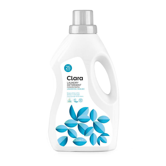 Clara Laundry Detergent Unscented 1L