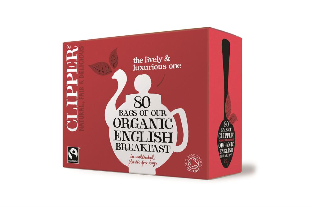 Clipper Org FT English Breakfast 80bag