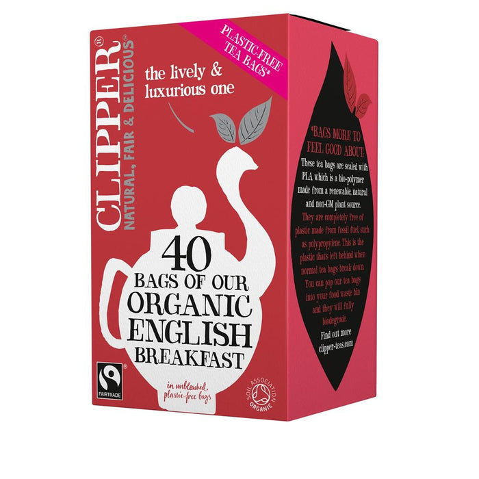 Clipper Organic English Breakfast Tea 40 Bags