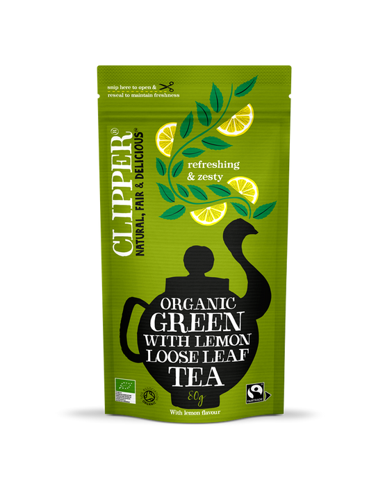 Clipper Green Lemon Loose Tea 80g