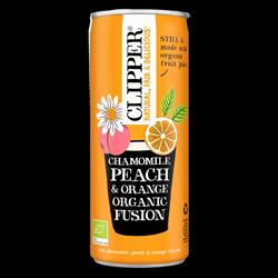 Clipper Chamomile Orange Peach Organic Fusion 250ml