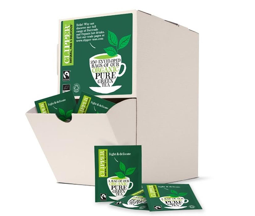 Clipper Organic Green Tea Envelopes 250 Bags