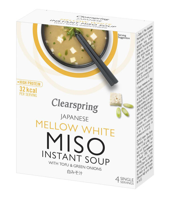Clearspring Miso Soup Mellow White + Tofu 40g
