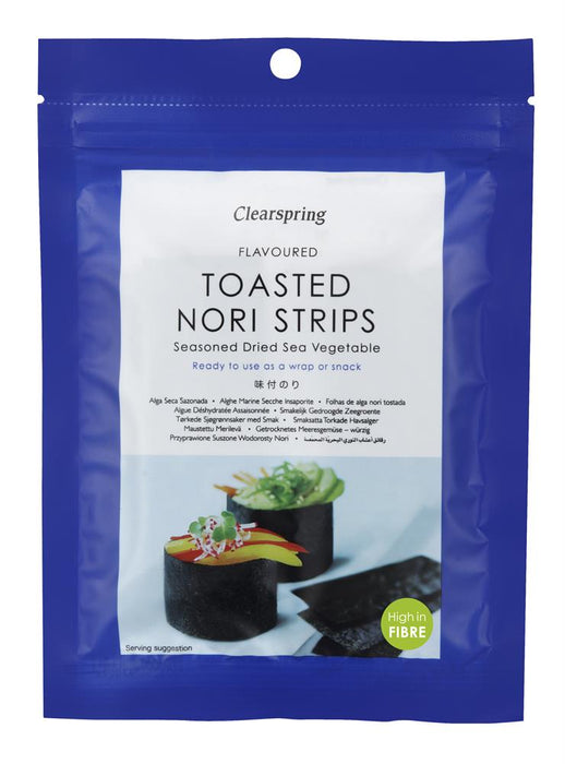 Clearspring Toasted Nori Strips 13.5g