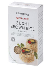 Clearspring Sushi Brown Rice 500g