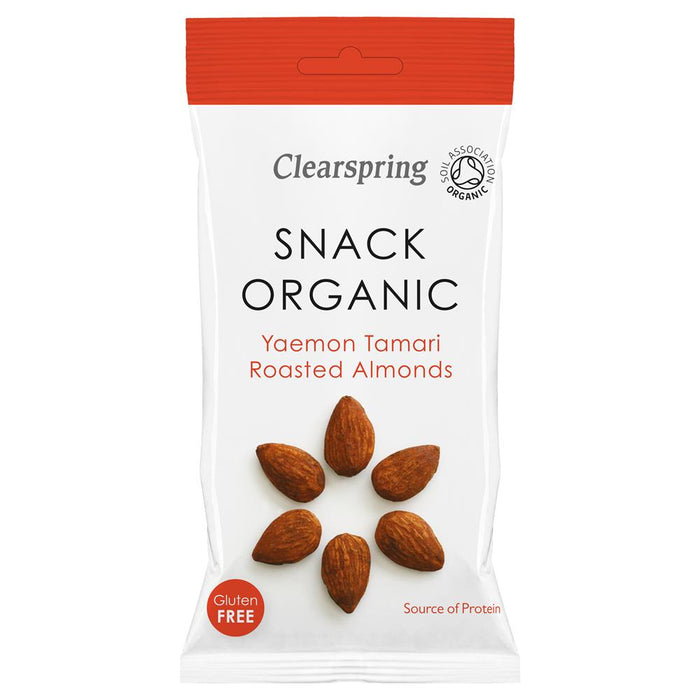 Clearspring Roasted Sicilian Almonds 30g