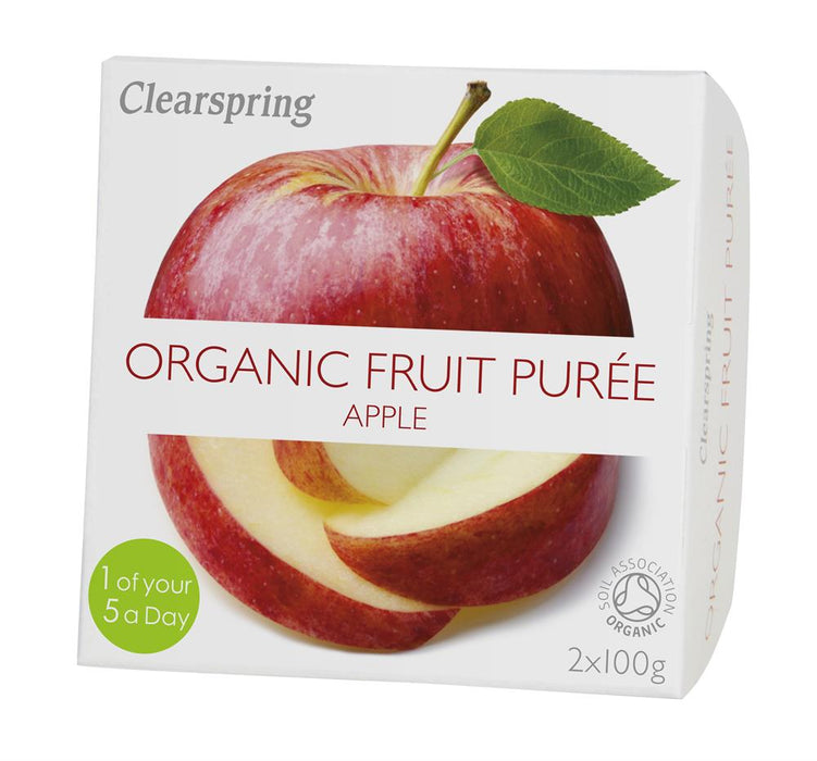 Clearspring Fruit Puree Apple 2 X 100g