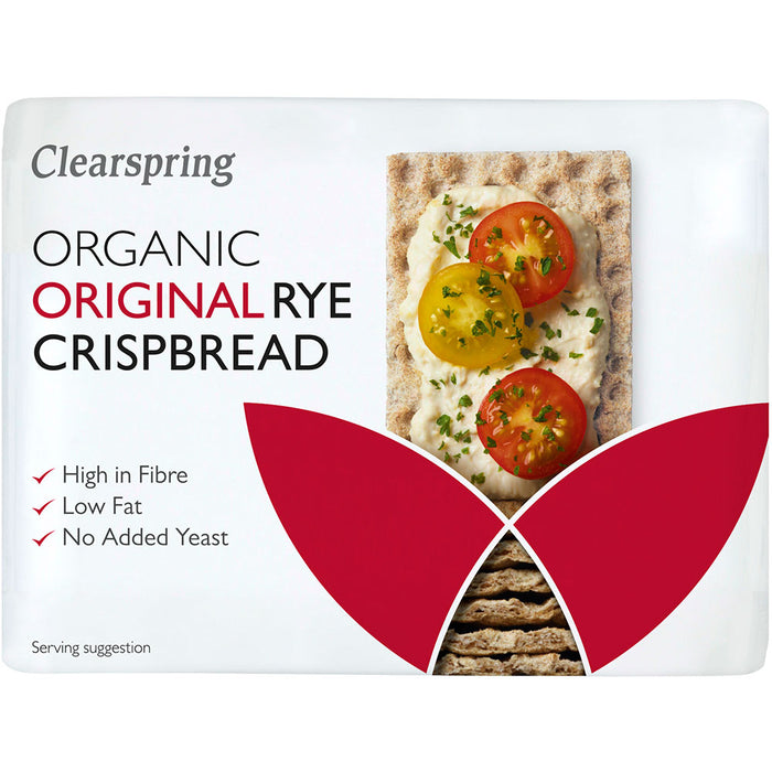 Clearspring Org Rye Crispbread Original 200g