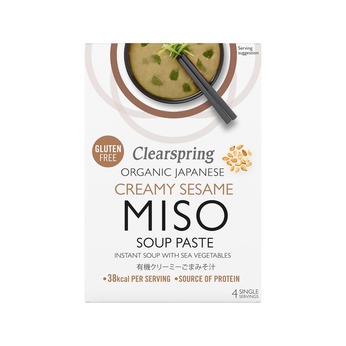 Clearspring Creamy Sesame Miso Soup Paste 60g