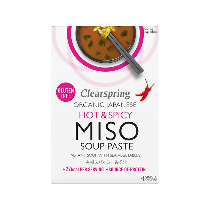 Clearspring Hot & Spicy Miso Soup Paste 60g