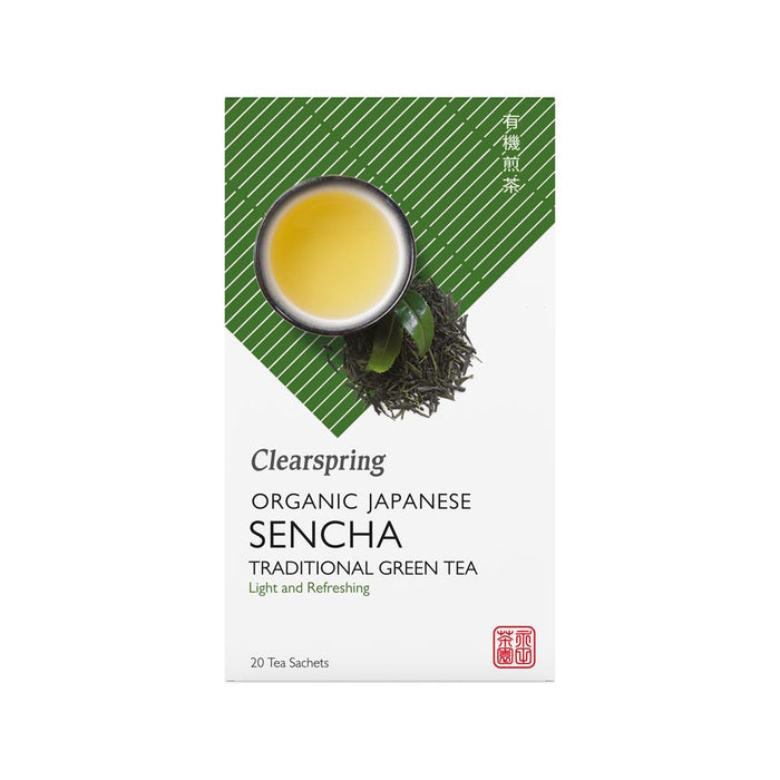 Clearspring Org Japanese Sencha Tea Bags 20 Bags