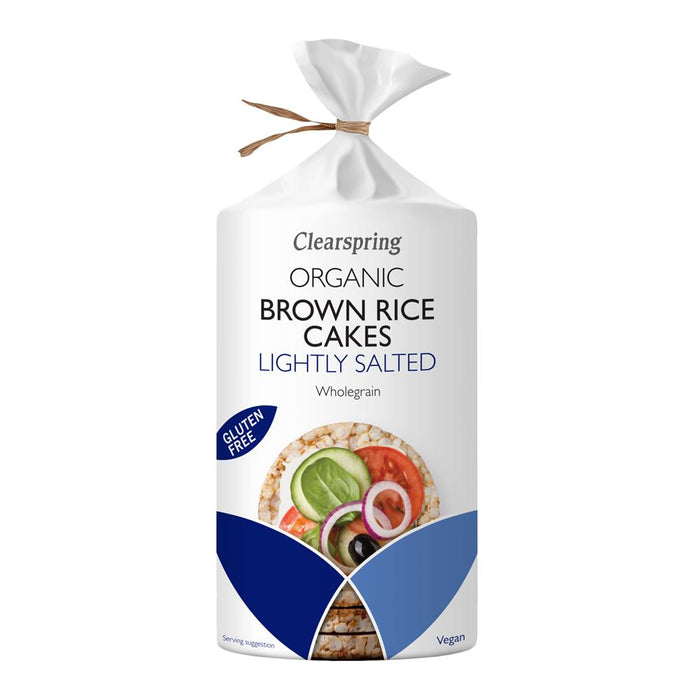 Clearspring Organic Brown Rice Cakes Salted 120g