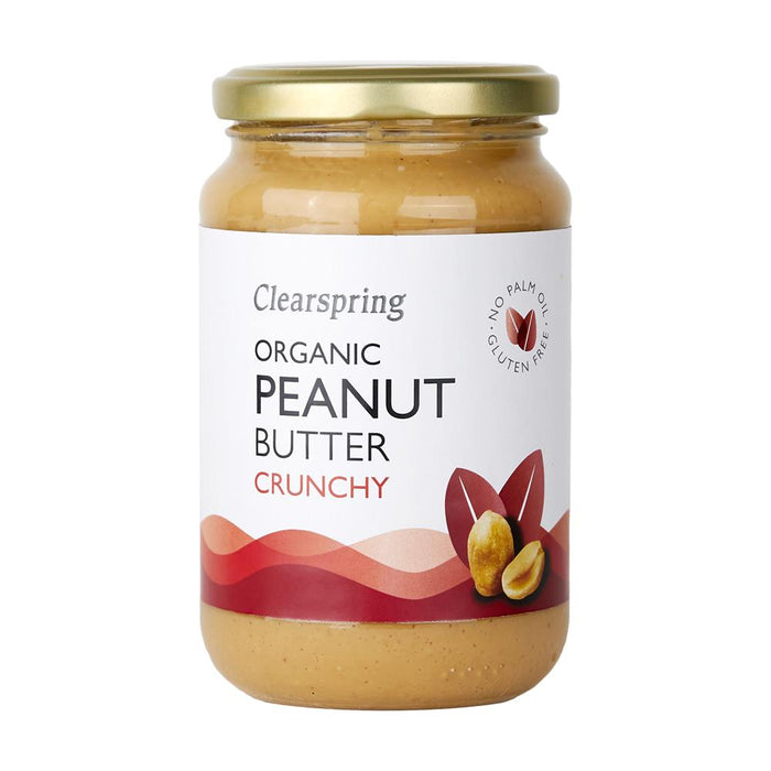 Clearspring Org Peanut Butter Crunchy 350g