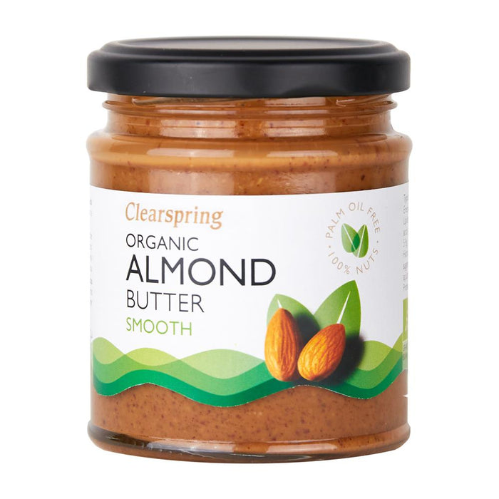 Clearspring Organic Almond Butter Smooth 170g